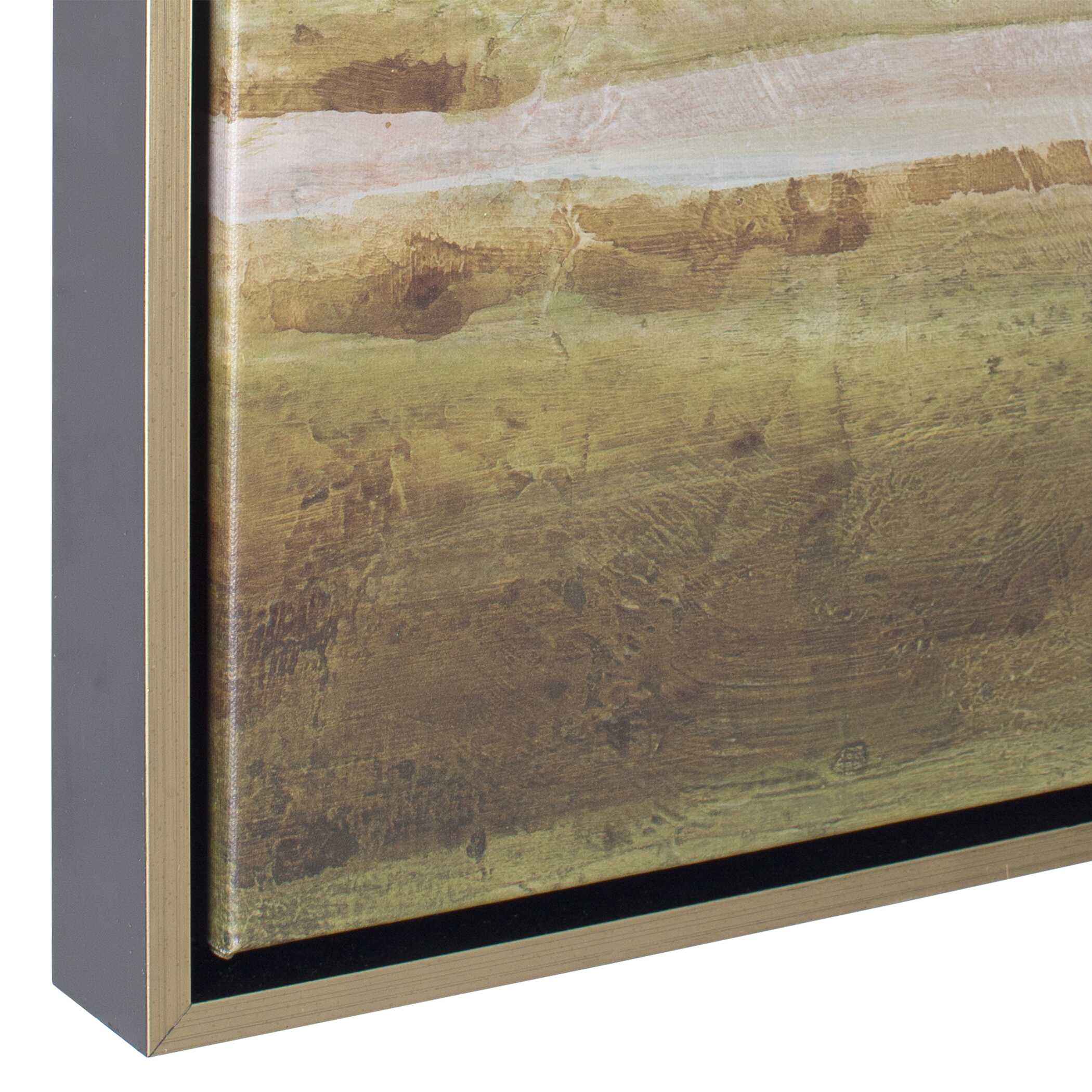 Uttermost Hazy Lake Framed Landscape Art