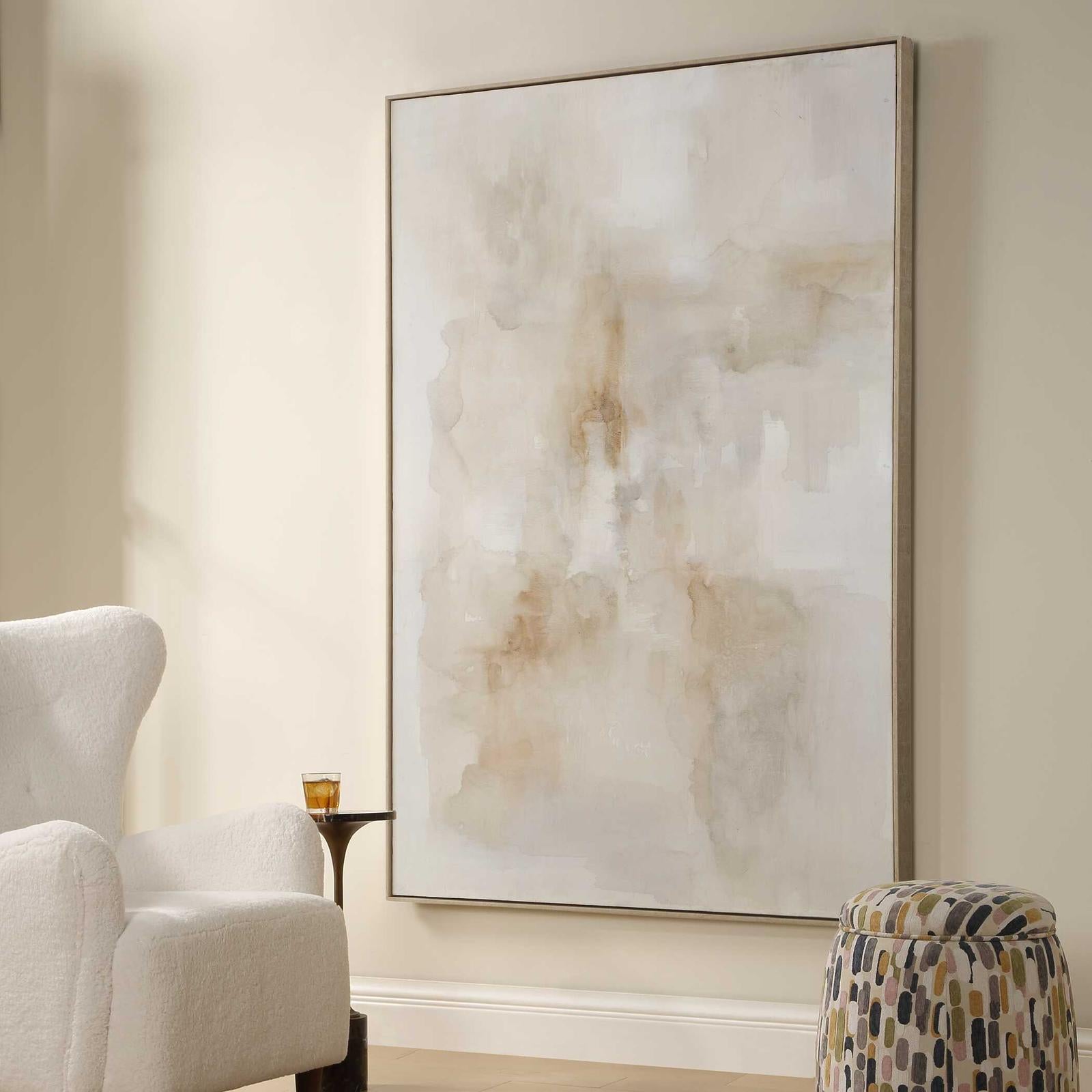 Uttermost Remedy Hand Painted Modern Canvas
