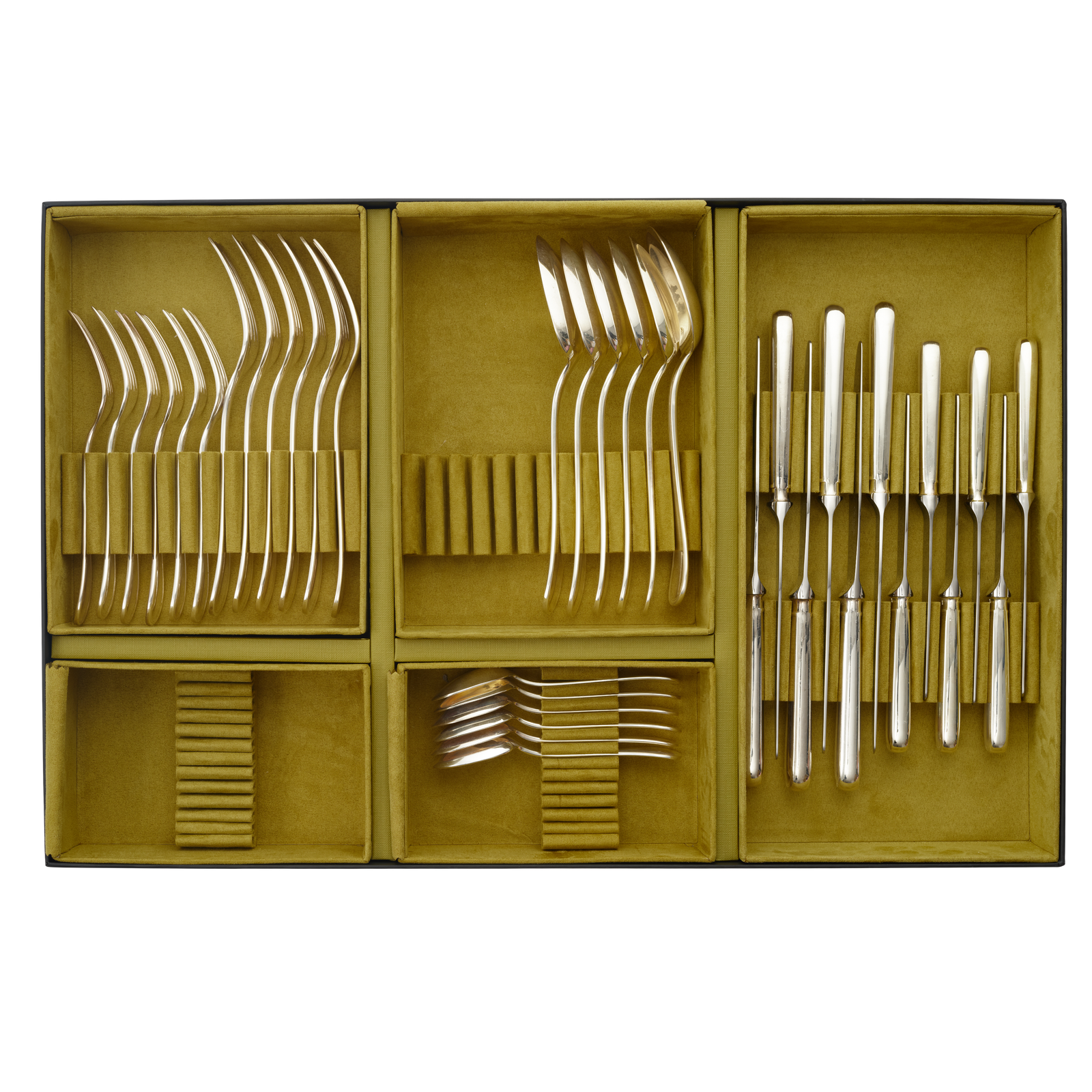 Christofle America Silver Plated Cutlery Set