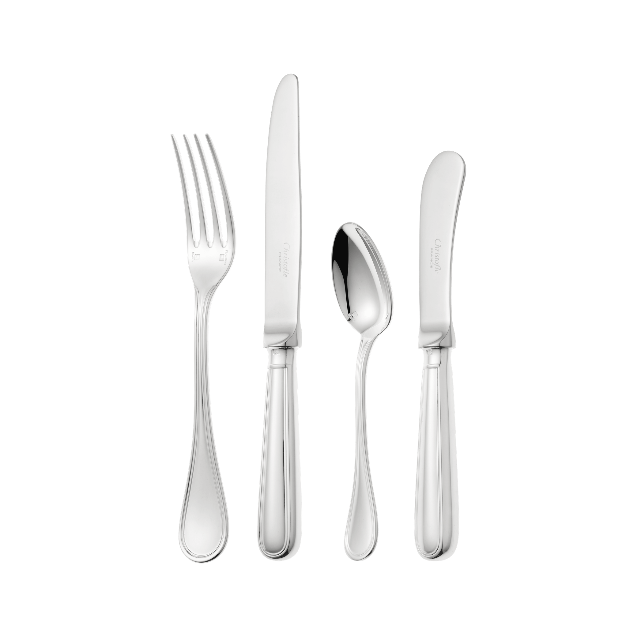 Christofle Albi Silver-Plated 7-Piece Breakfast Duo Set