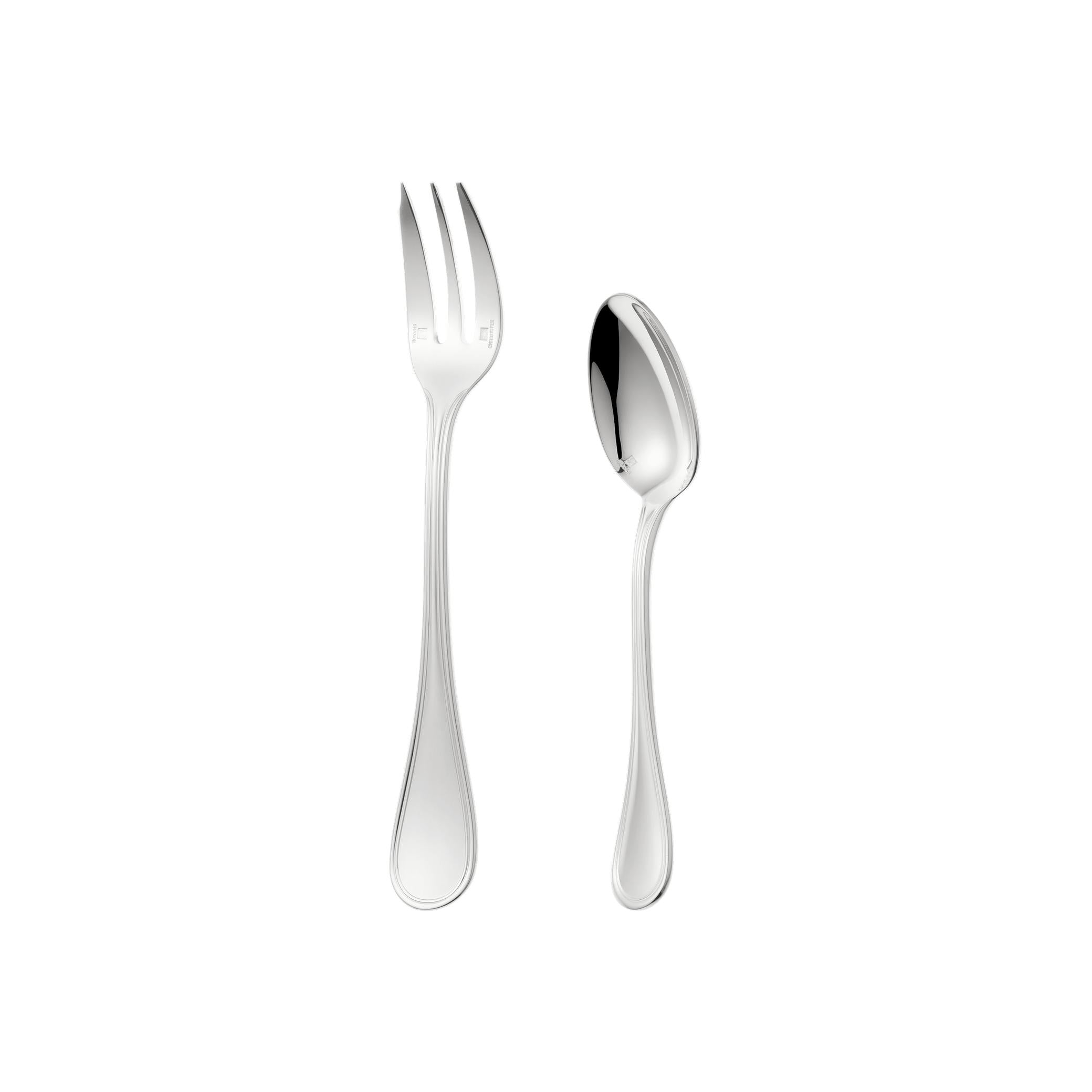 Christofle Albi Silver-Plated 4-Piece Tea Time Set