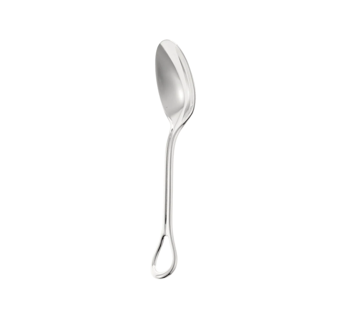 Christofle Carrousel Partially Gilded Silver-Plated Tablespoon