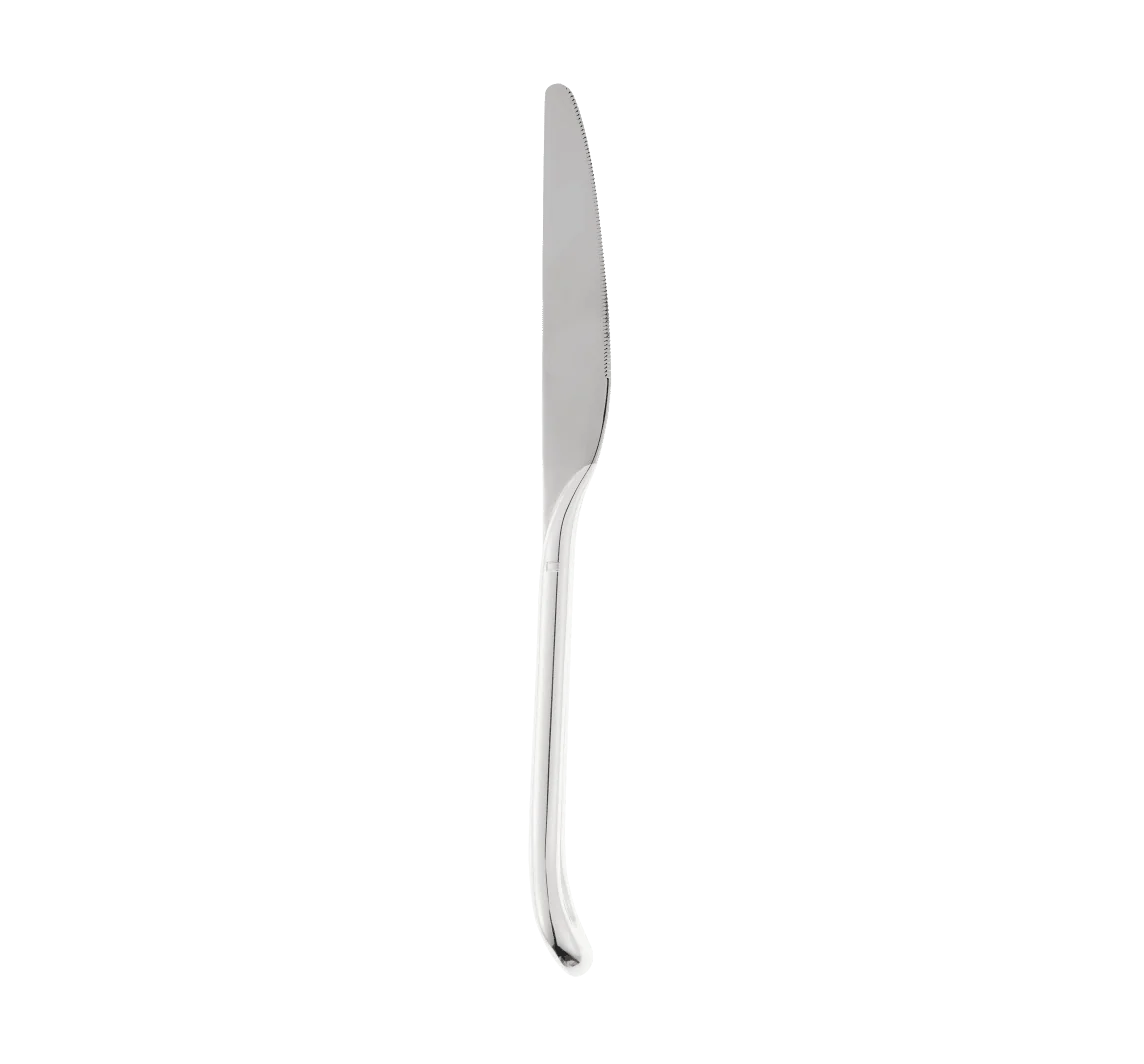 Christofle Carrousel Partially Gilded Silver-Plated Dinner Knife