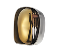 Christofle Carrousel Two-Tone Shell Silver-Plated 24-Piece Flatware Set