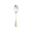 Christofle Malmaison Silver Plated Gold Accents Tablespoon