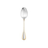 Christofle Malmaison Silver Plated Gold Accents Tablespoon