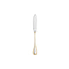 Christofle Malmaison Silver Plated Gold Accents Fish Knife