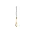 Christofle Marly Silver Plated Gold Accents Dessert Knife