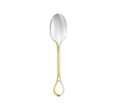 Christofle Carrousel Partially Gilded Silver-Plated Tablespoon