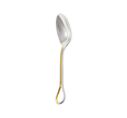 Christofle Carrousel Partially Gilded Silver-Plated Tablespoon