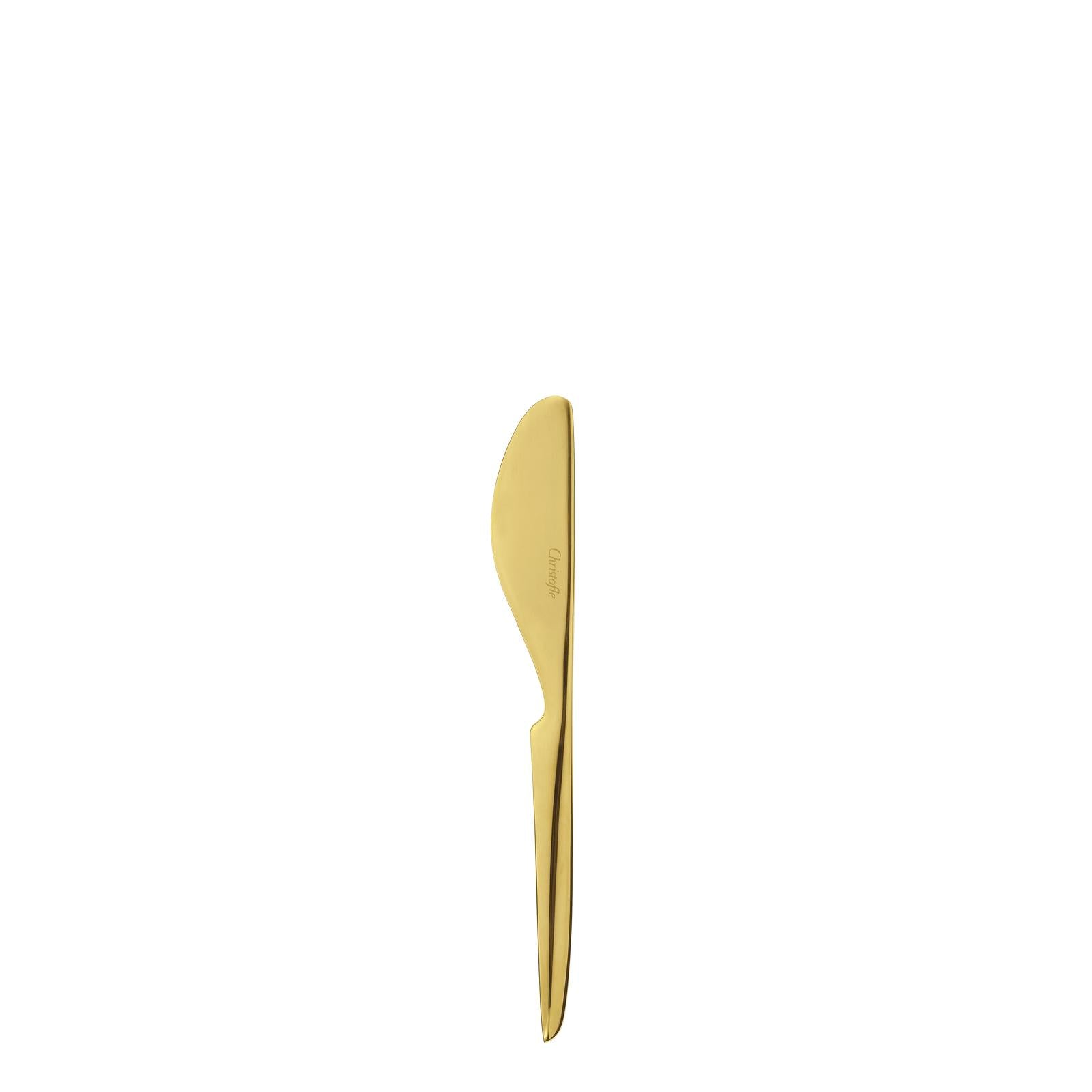 Christofle L'Ame de Christofle Stainless Steel- PVD Butter Spreader Gold