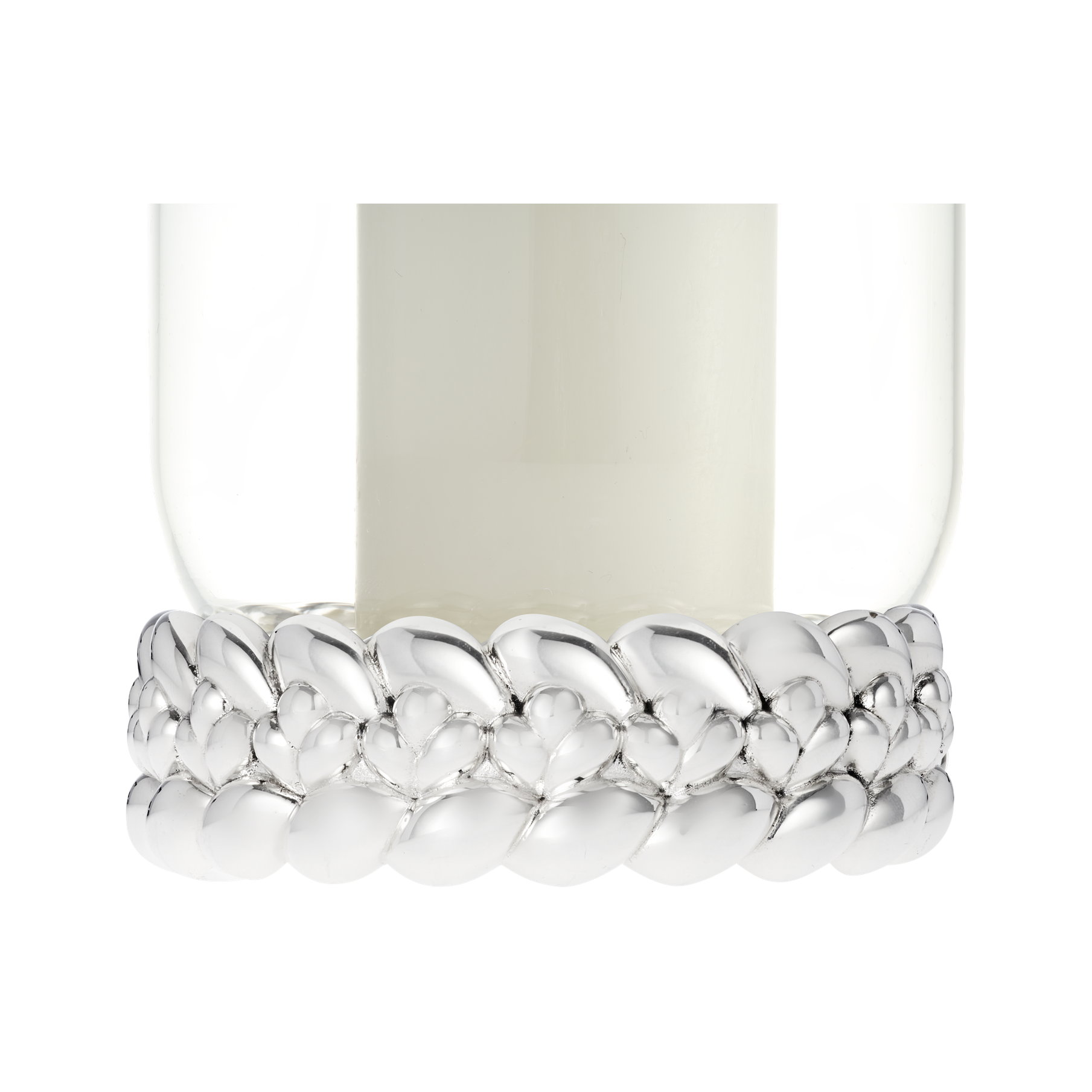 Christofle Babylone Hurricane Candle Holder