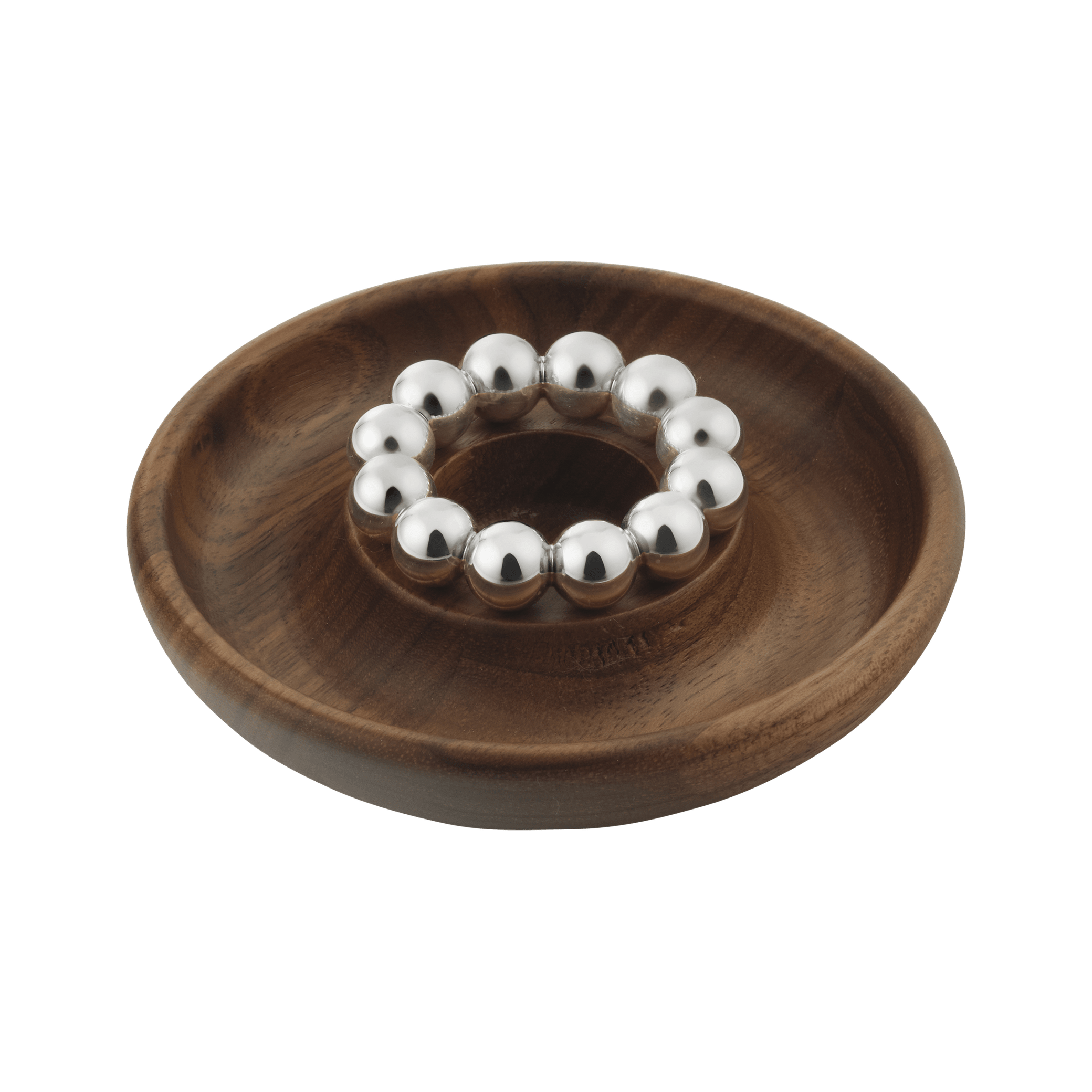 Christofle Perles Candle Holder