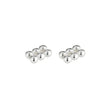 Christofle Perles Silver Plated Place Card Holders -Set of 2
