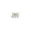 Christofle Perles Silver Plated Place Card Holders -Set of 2