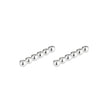 Christofle Perles Silver Plated Knife Rests -Set of 2