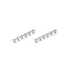 Christofle Perles Silver Plated Knife Rests -Set of 2