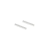 Christofle Malmaison Silver Plated 2 Knife Rests Palmettes