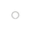 Christofle Perles Silver Plated Napkin Rings -Set of 2
