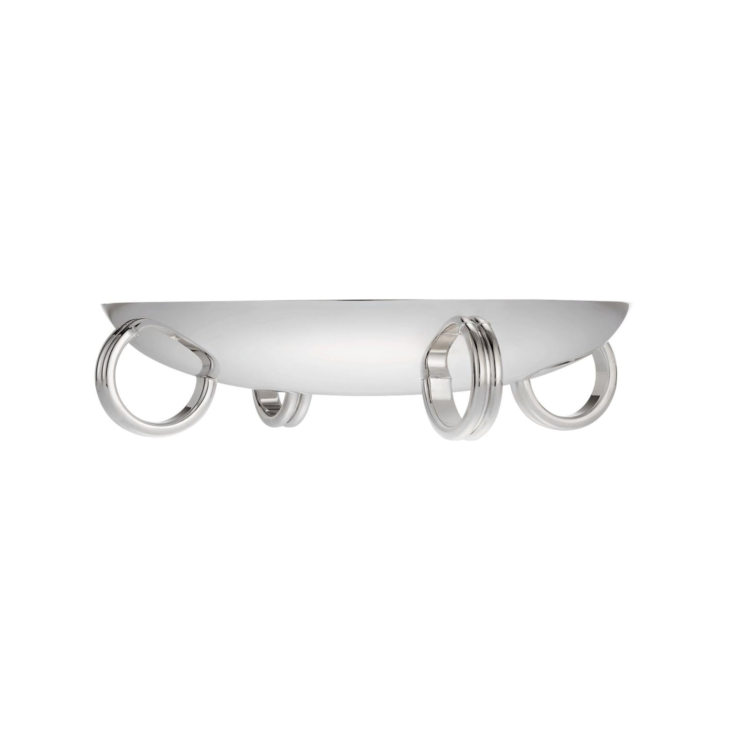 Christofle Les Collections Historiques Silver Plated Four-Ring Centrepiece 29,5 Cm Fjerdingstad