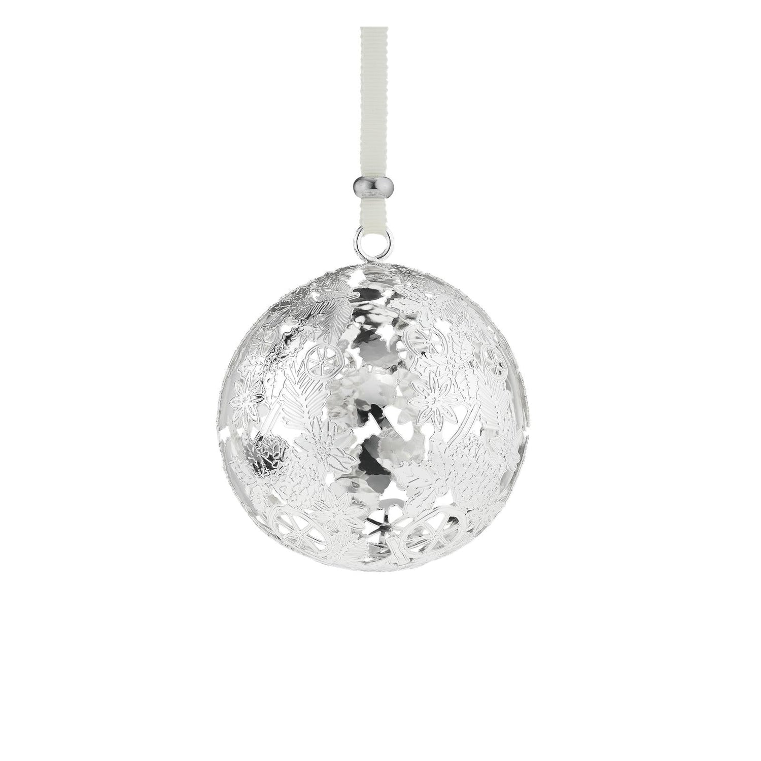 Christofle Bouquet Givré Christmas Ornament