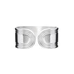 Christofle Rosine Silver Plated Napkin Ring Open