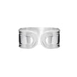 Christofle Marie-Rose Silver Plated Napkin Ring Open Marie-Rose