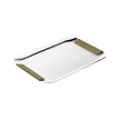 Christofle Club Tray Imperial Green 32X23 Cm
