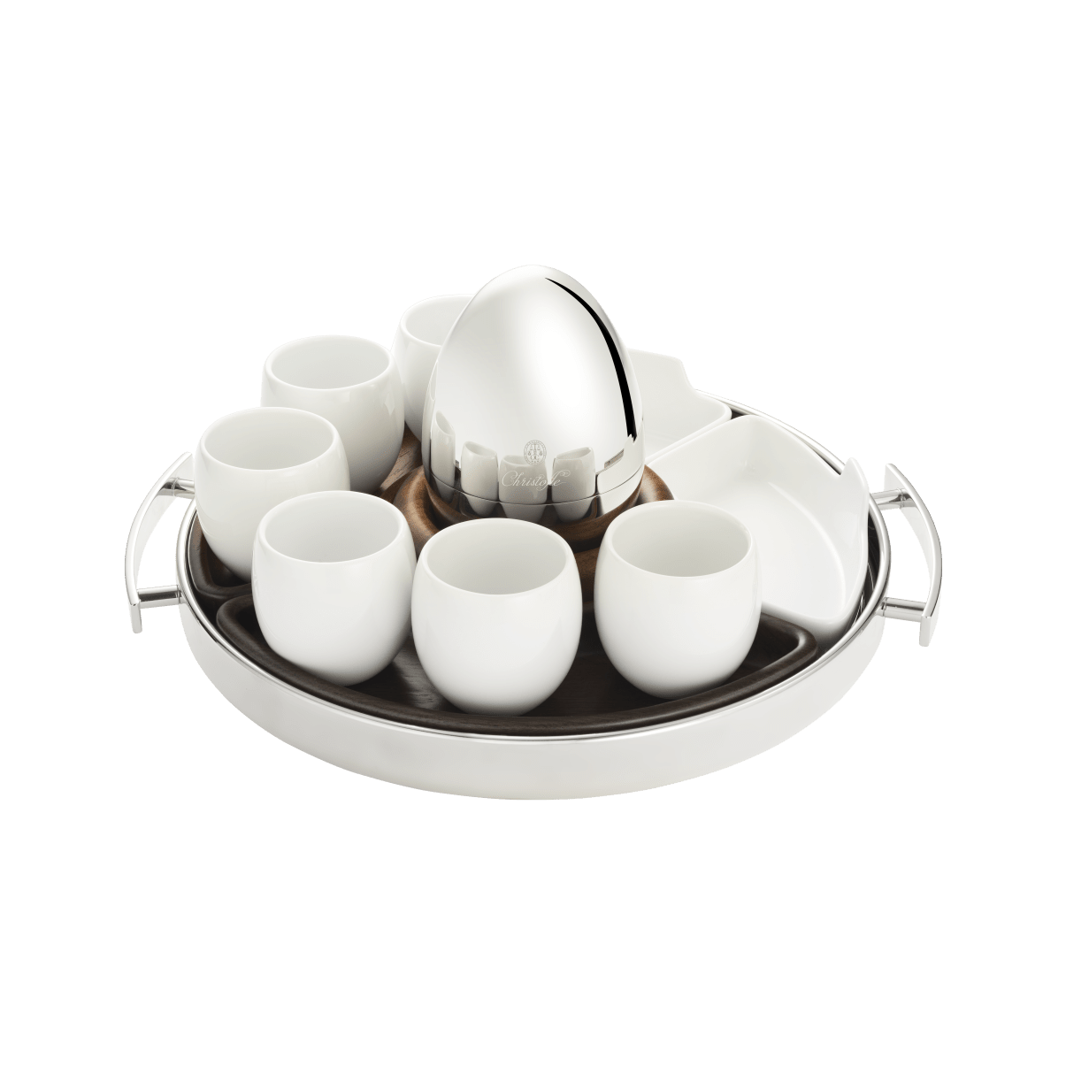 Christofle Mood Coffee Stainless Steel Petit Tray