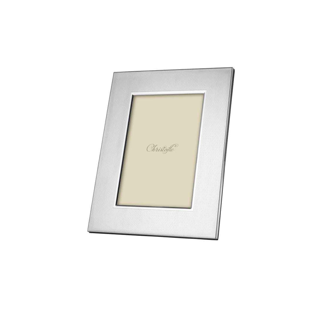 Christofle America Stainless Steel Picture Frame
