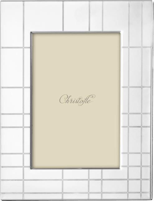 Christofle Graphik Stainless Steel Picture Frame