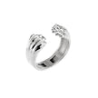 Christofle Patte de Lion Sterling Silver Handcuff Size 1