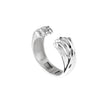 Christofle Patte de Lion Sterling Silver Handcuff Size 1