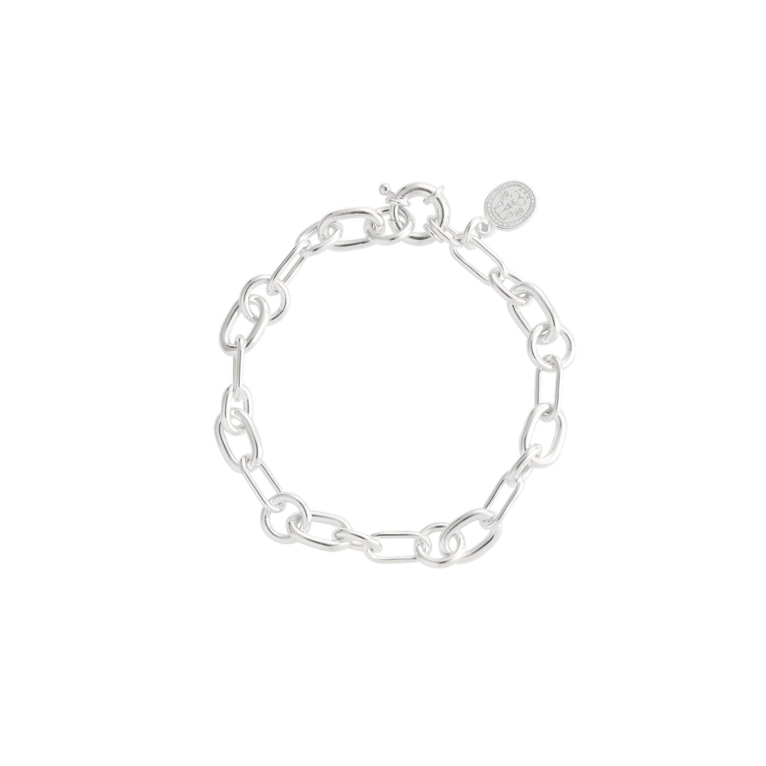 Christofle Chri-Chri Sterling Silver Chain Bracelet