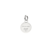 Christofle Chri-Chri Sterling Silver Medal  With Snape Hook Peau De Lion