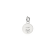 Christofle Chri-Chri Sterling Silver Medal  With Snape Hook Peau De Lion