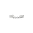 Christofle Babylone Sterling Silver Bangle Size 1