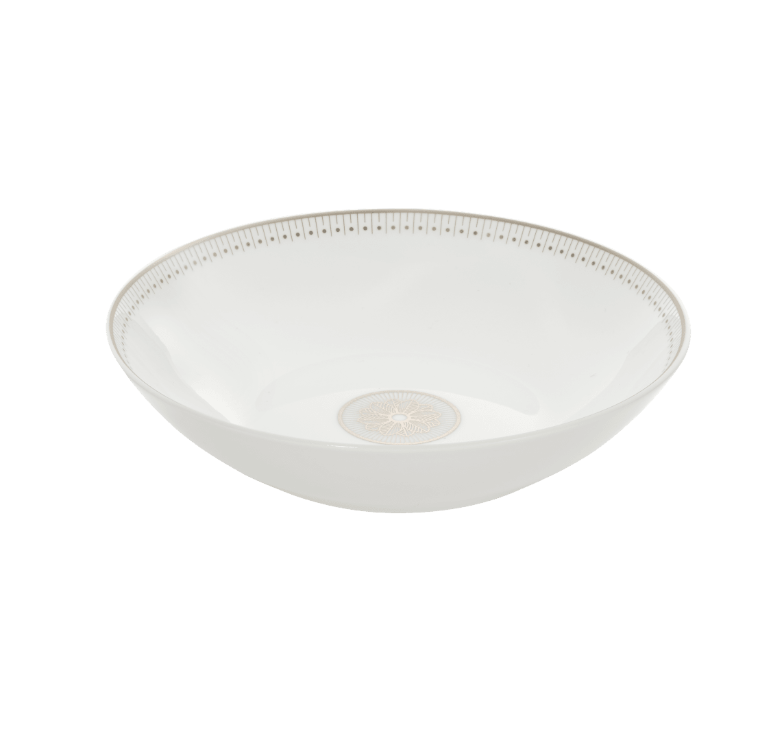 Christofle Malmaison Impériale Soup Cereal Porcelain Bowl