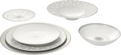 Christofle Malmaison Impériale Soup Cereal Porcelain Bowl