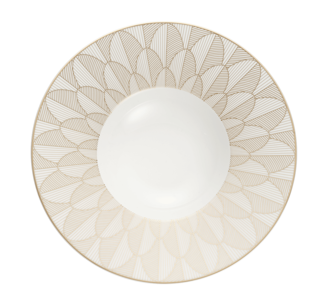 Christofle Malmaison Impériale Porcelain Platter
