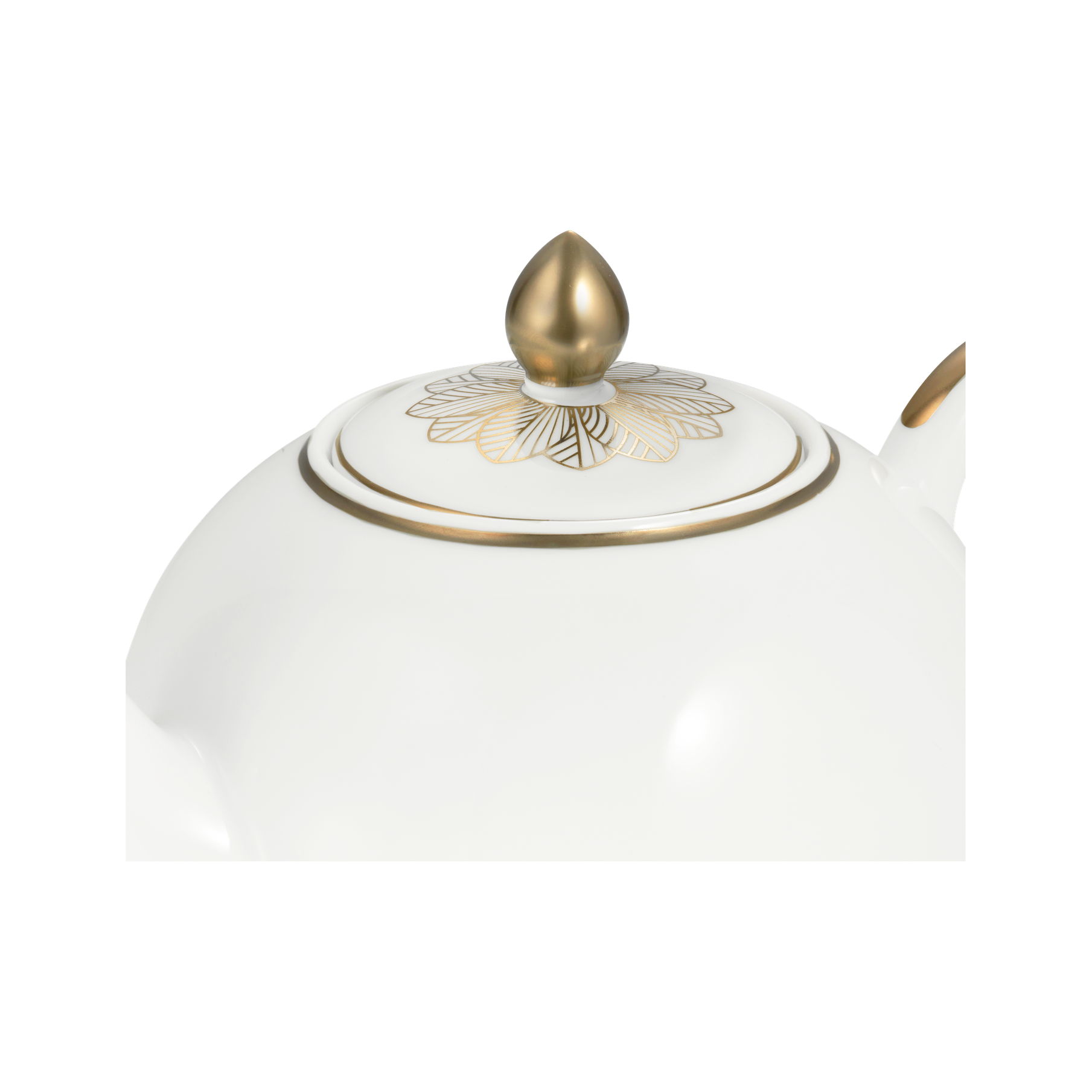 Christofle Malmaison Imperiale Round Teapot 1.5L
