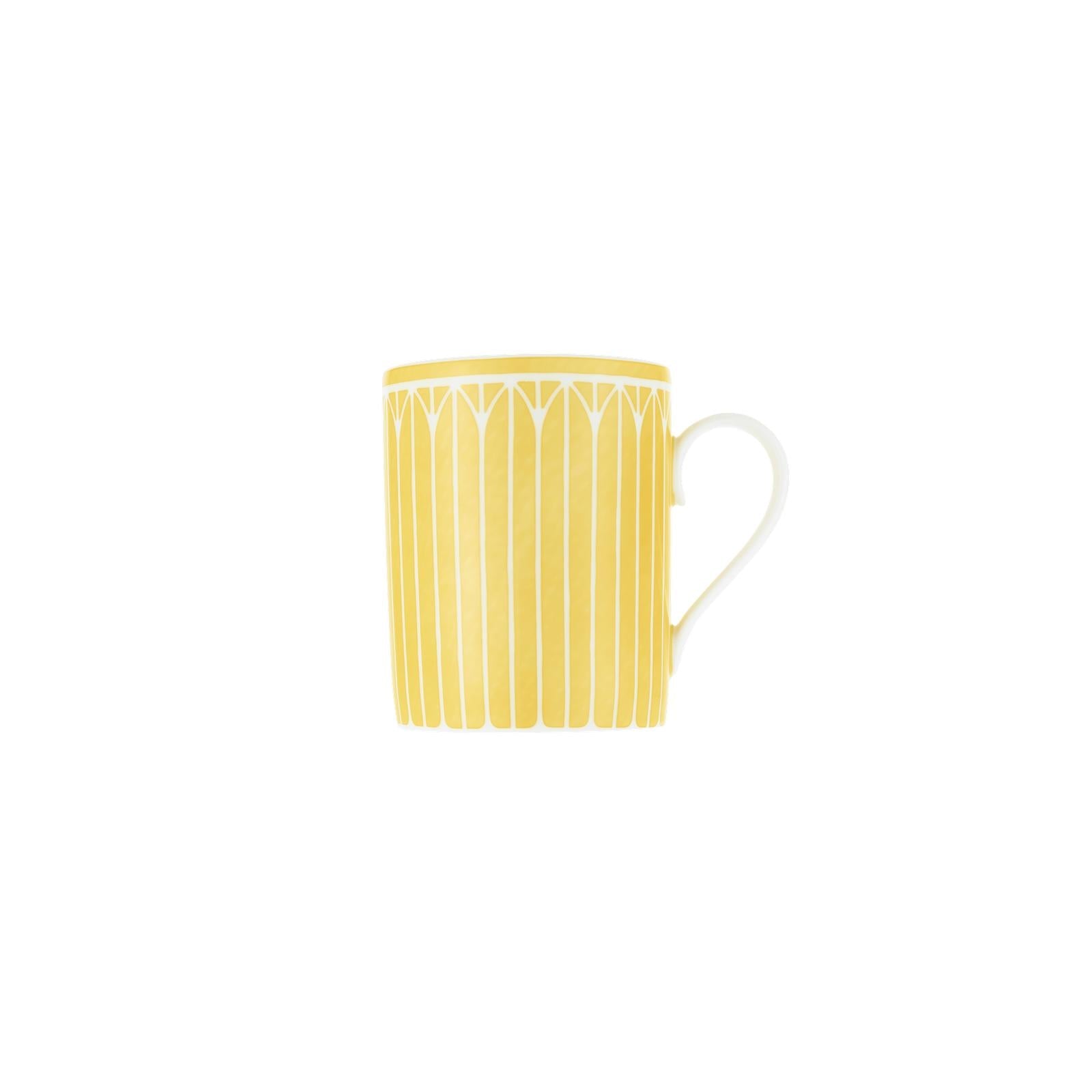 Christofle Malmaison Riviera Porcelain Mug