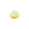 Christofle Malmaison Riviera Porcelain Espresso Cup And Saucer
