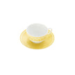 Christofle Malmaison Riviera Porcelain Tea/Coffee Cup And Saucer