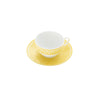 Christofle Malmaison Riviera Porcelain Tea/Coffee Cup And Saucer