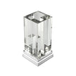 Christofle Perspectives Glass Vase Chrome