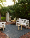 Loloi II Birch BIR-02 Sky / Wheat Rug DC10