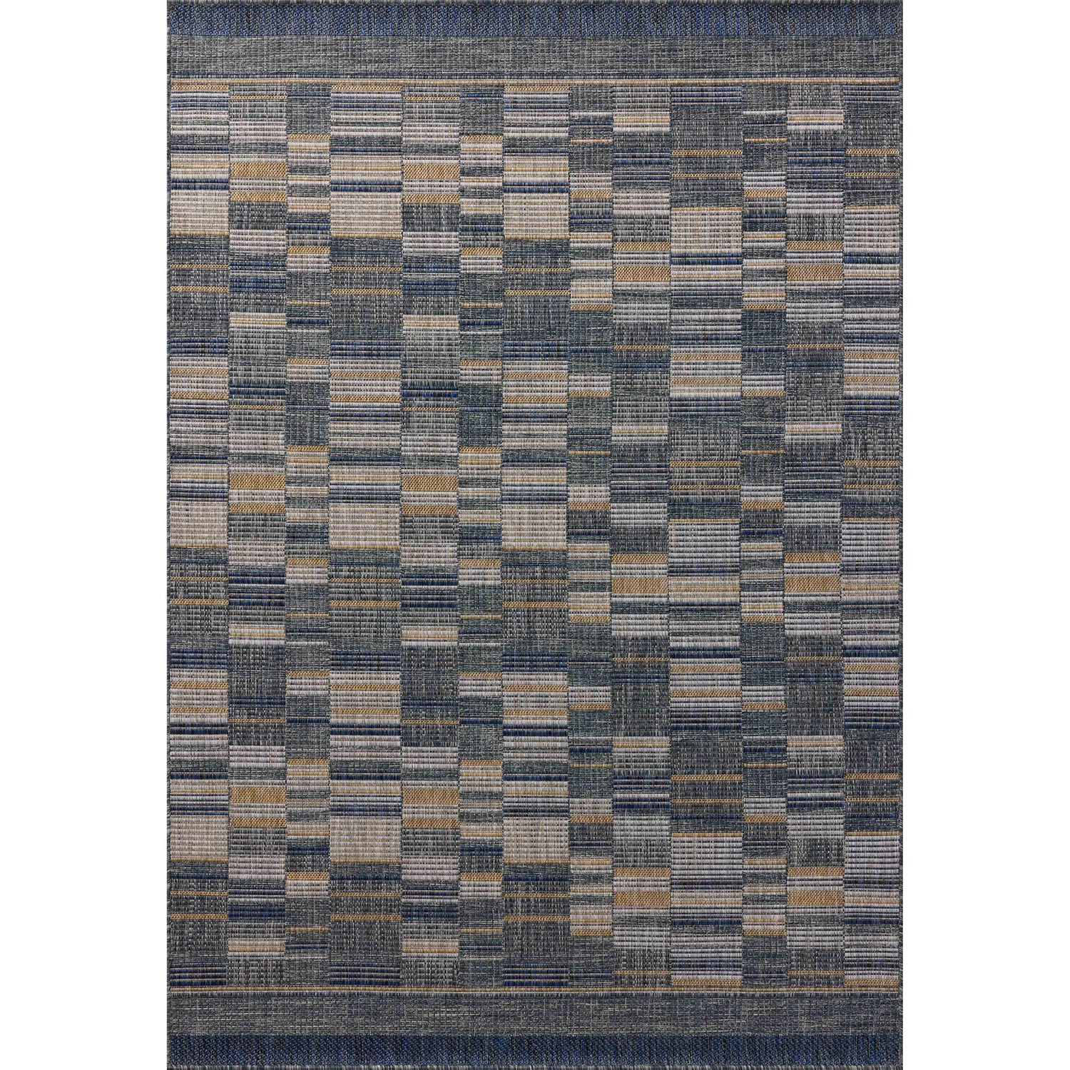 Loloi II Birch BIR-04 Denim / Gold Rug DC10