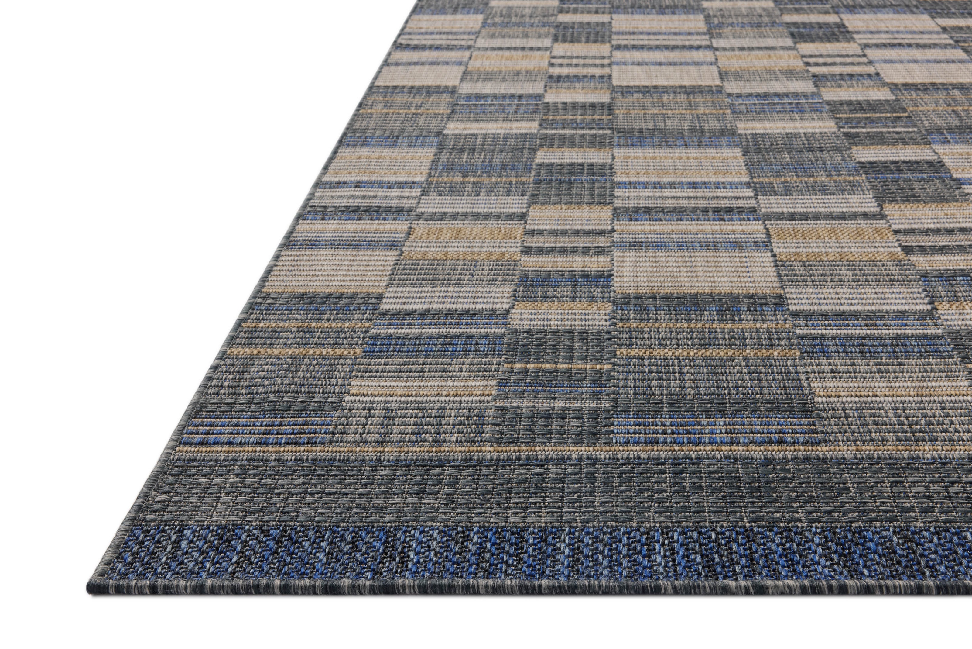 Loloi II Birch BIR-04 Denim / Gold Rug DC10