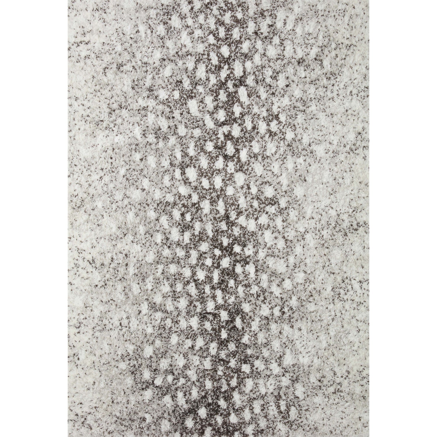 Loloi II Bliss Shag BLS-01 Grey / White Rug